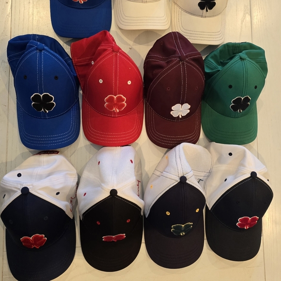 Black Clover L/XL Fitted Hats (11 total lot) - Picture 3 of 16